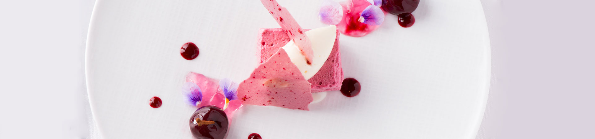 コースデザートの写真